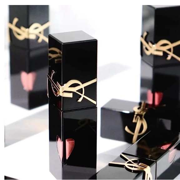 [LIMITED EDITION] YSl The Slim Heart Lipstick - Lipstik YSI Matte Tahan Lama, Desain Hati Eksklusif,