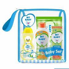 MY BABY Set Mini Travel - Paket Kemasan Mini dengan My Baby Powder 50g