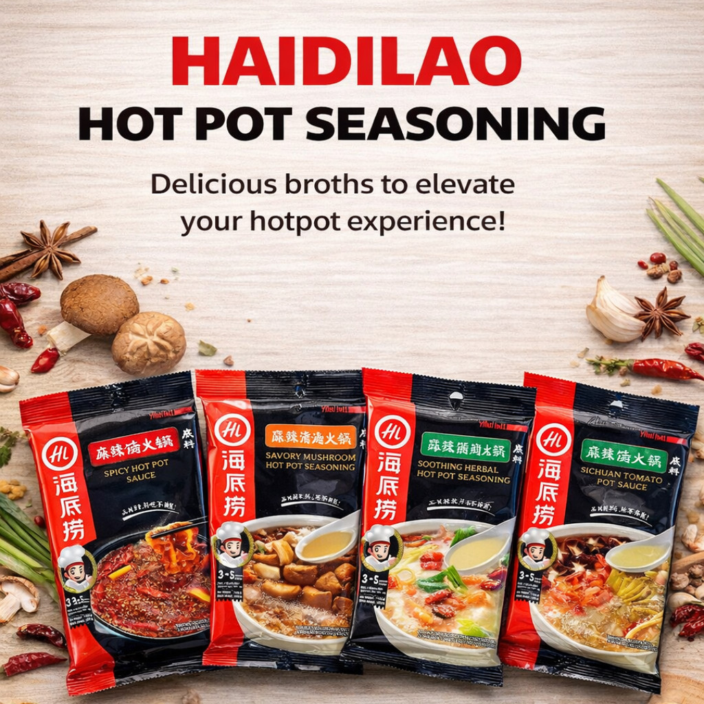 HALAL Bumbu Haidilao | Bumbu Hotpot Instan | Suki Shabu Shabu Instant | Mala Xiang Guo | Malaxiang