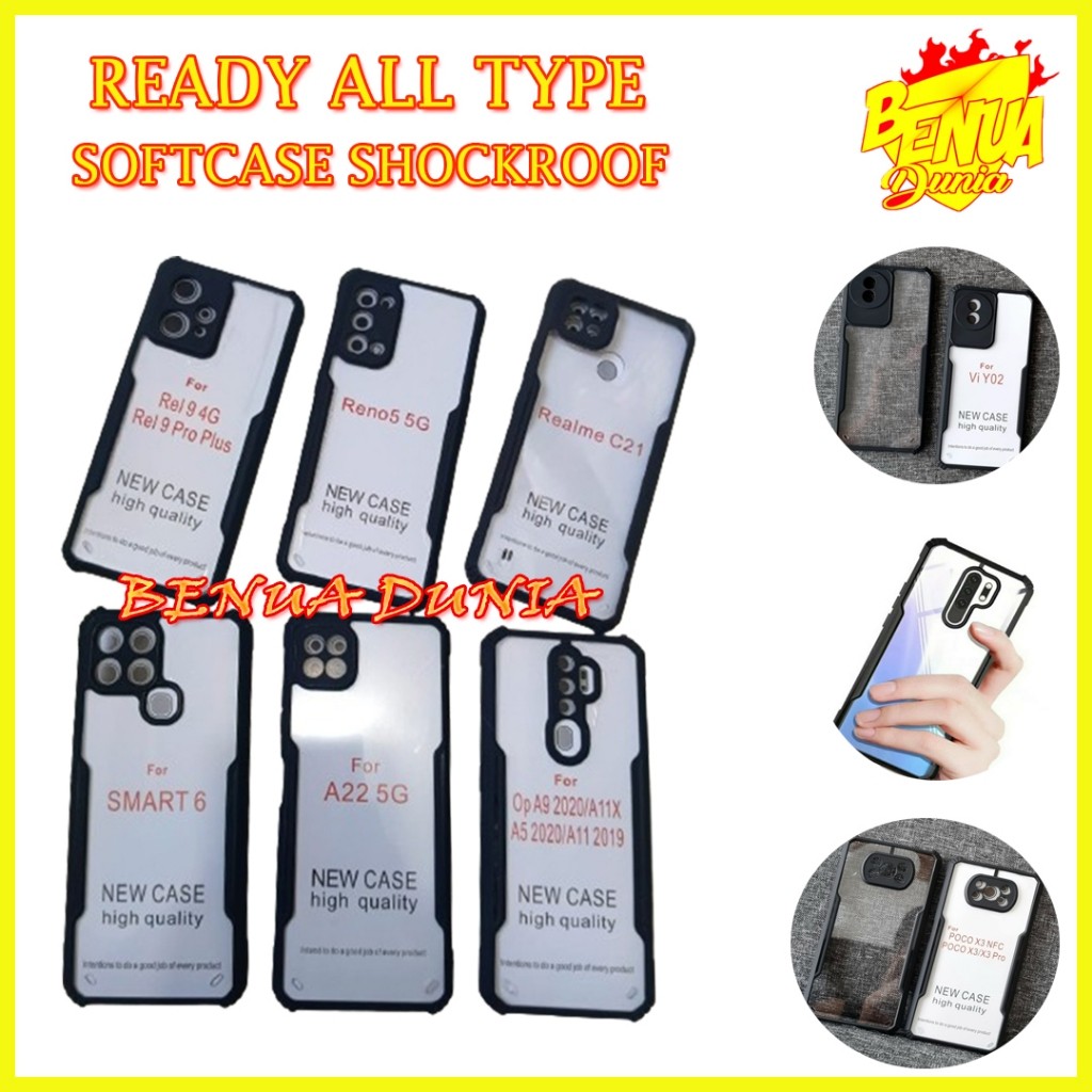 SOFTCASE SHOCKPROOF HUAWEI CAMON 40 40 PRO 4G 5G P30 PRO P30 LITE NOVA 3i 5T  - BD
