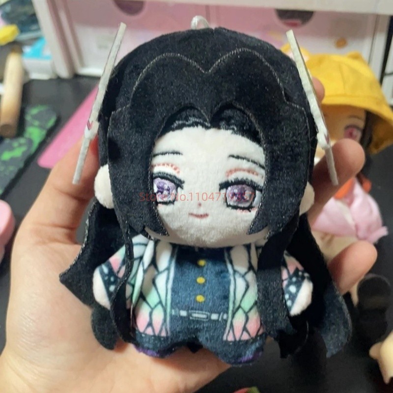 Demon Slayer: Kimetsu No Yaiba Shinobu Kocho & Kanae Kocho 10cm Printed Cotton Cute Model Plush Doll