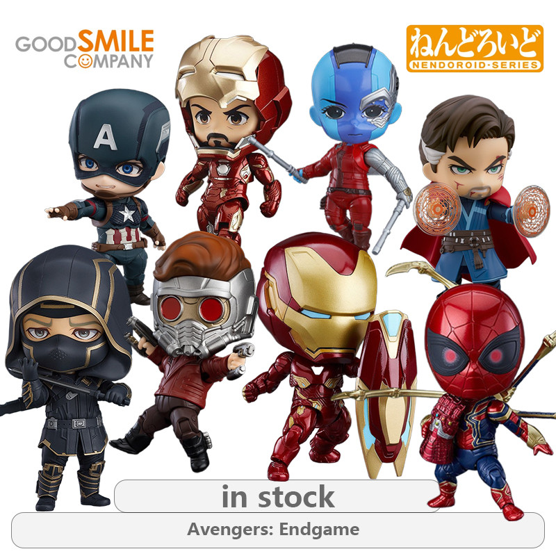 GSC Original NENDOROID Avengers: Endgame Series 1497-DX Iron Spider Man DX988 Iron Man Mark50 Anime 