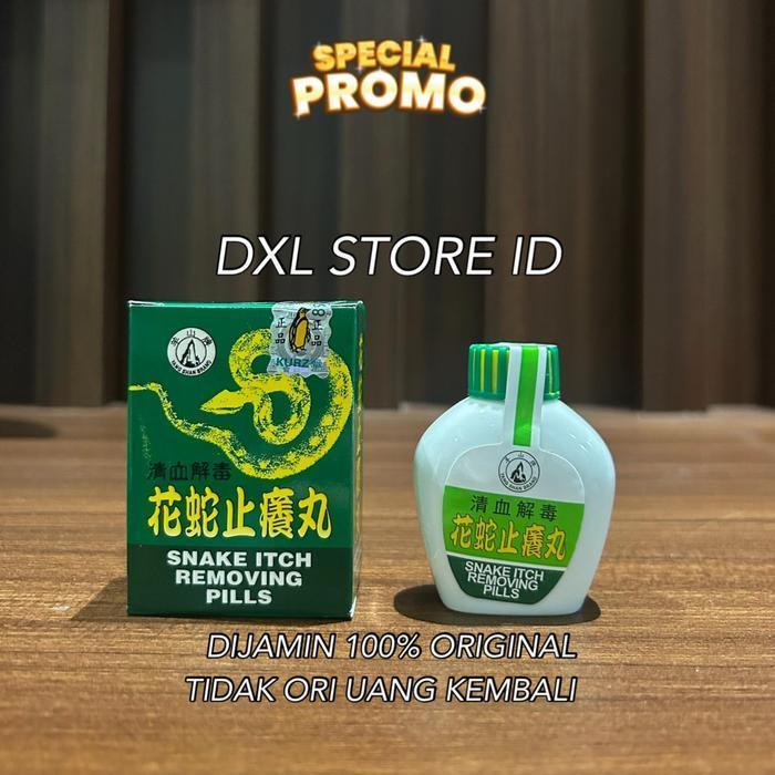 READY Stok langsung kirim Snake Itch Removing Itch Hua Se G4t4l Al3rgi BSPACE Original herbal