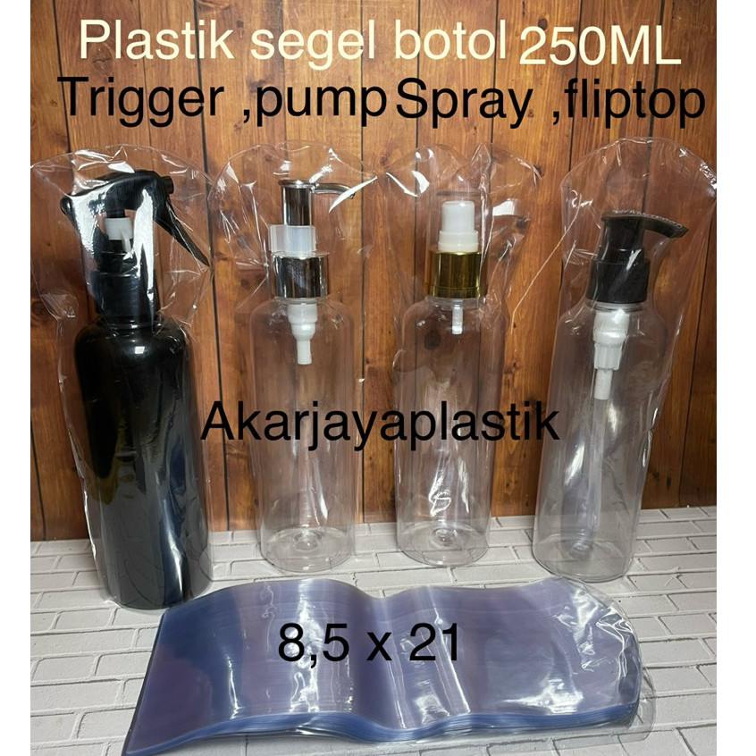 plastik segel botol 250ml segel botol trigger, segel botol pump, segel botol fliptop ,segel botol sp