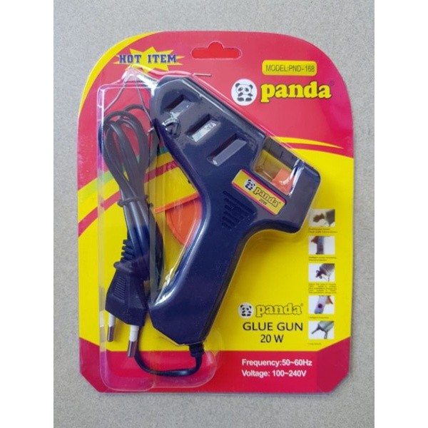 glue gun panda kecil 20 watt lem tembak alat pistol lem
barang sesuai foto
