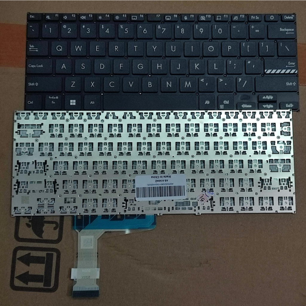 KEYBOARD ASUS VIVOBOOK 14 A1404 A1404Z A1404ZA X1404 X1404Z X1404ZA NO BACKLIGHT - Hitam