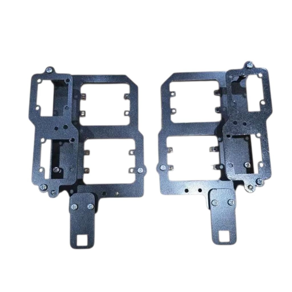 Bracket Breket MATRIX Foglamp Pajero Sport 2022 - 2024 Dudukan Lampu Projie Aes Vahid Vinyx Pro7