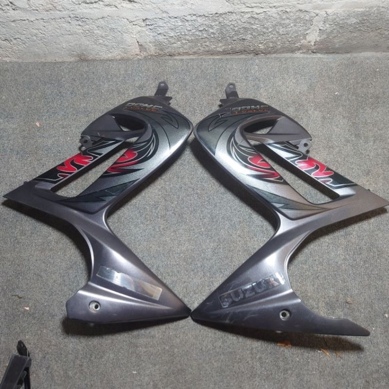 Baru sayap cover samping tebeng sayap satria Fu barong Bahan tebal mirip ori