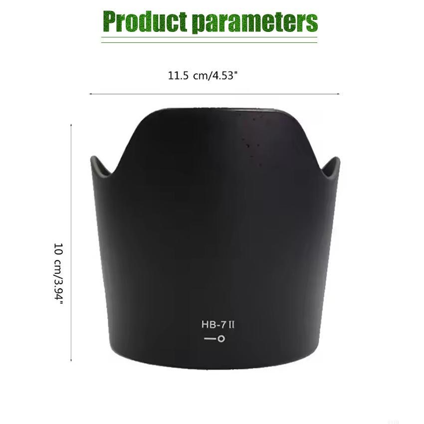 ZENID Lens Hood Flower Universal for Lensa Nikon 80-200 80-200mm f/2.8 HB-7 II 7II 77mm