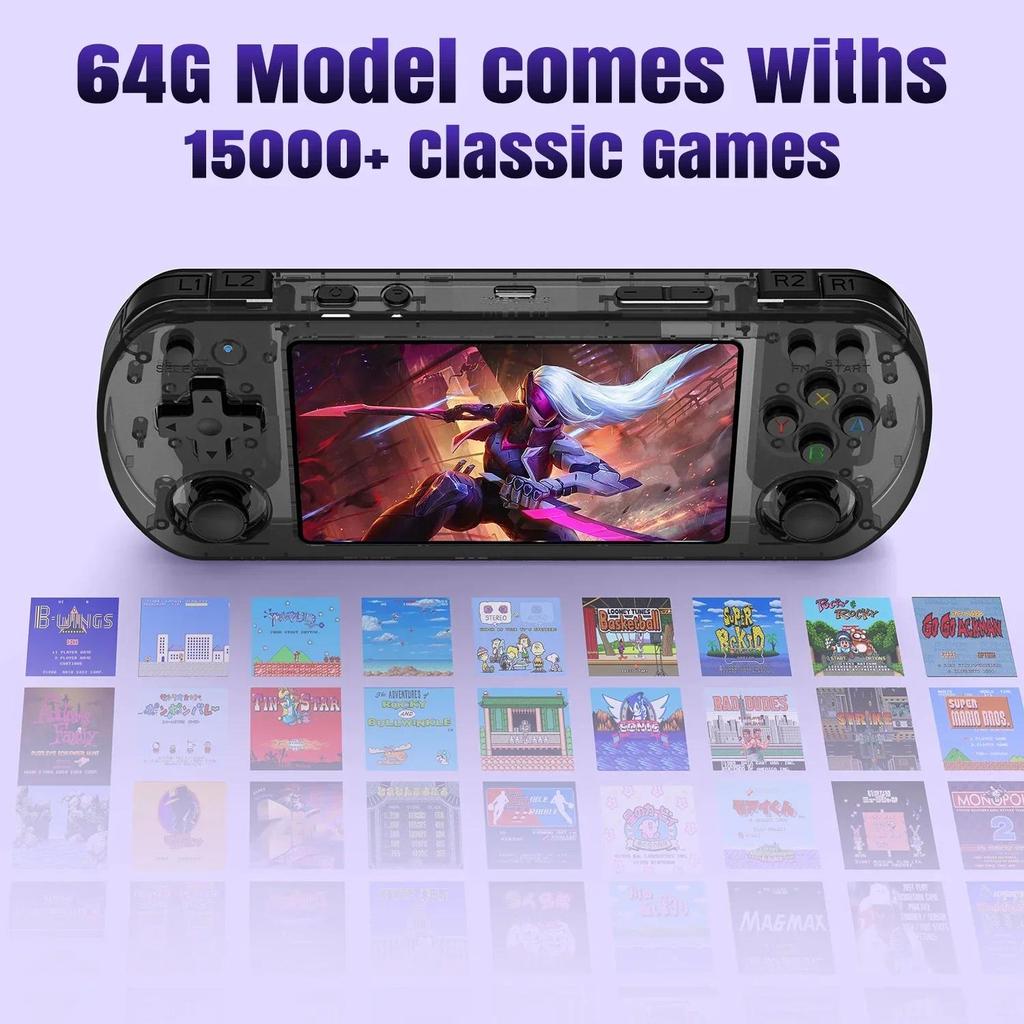AISLPC U8 Retro Video Game Console Linux System IPS Screen Handheld Portable Pocket Video Game Playe