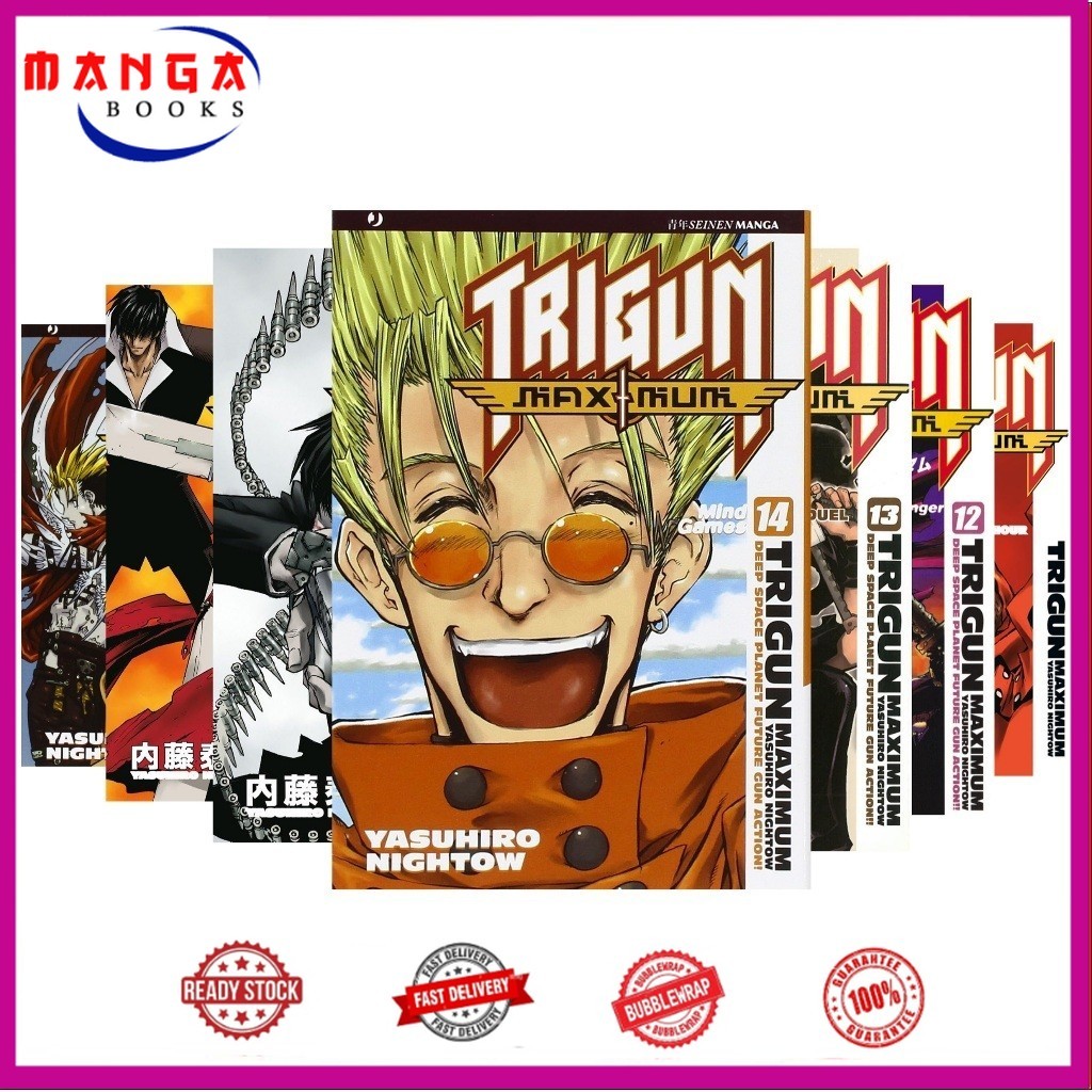 Komik Trigun Maximum (14 book series English)