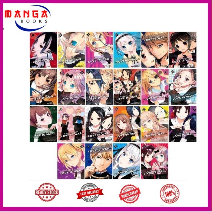 Kaguya-sama: Love Is War (manga), Vol. 1-28