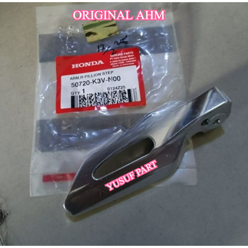 50720-K3V-N00...ARM R PILLION STEP HONDA STYLO..ORI AHM