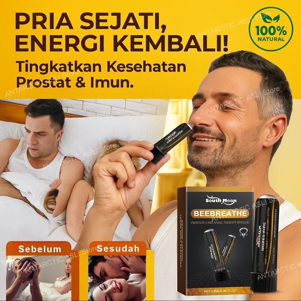 [Energi Cepat Pulih] Men'S Prostate Care Inhaler Hirup Herbal Alami/Inhaler Mood Booster/Inhaler Moo