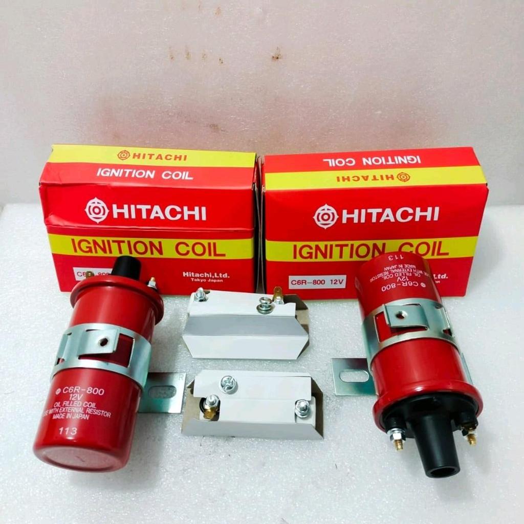 IGNITION COIL / KOIL PANJANG 12V C6R-80/ UNIVERSAL
