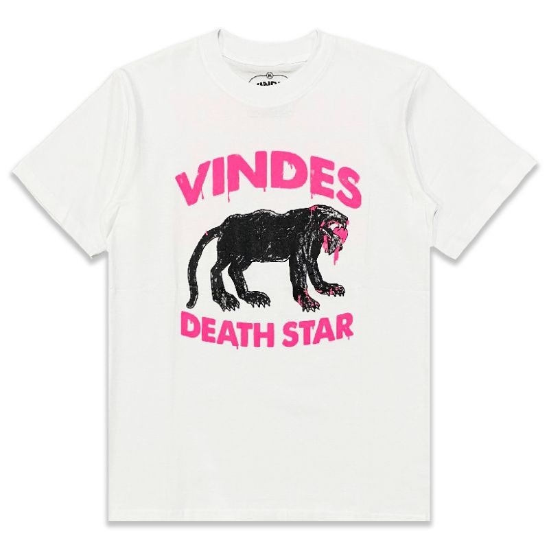 (COD) Tshirt VINDES X TEENAGE DEATH STAR - VINDES DEATH STAR Neon Pink Black | Vindes Official Merch