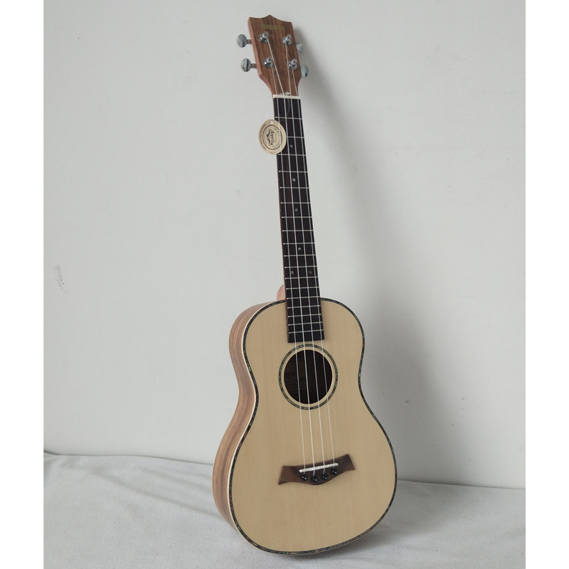 Aiersi Brand 24 inch solid Spruce top  Baritone Hawaii Ukulele SU-044TA