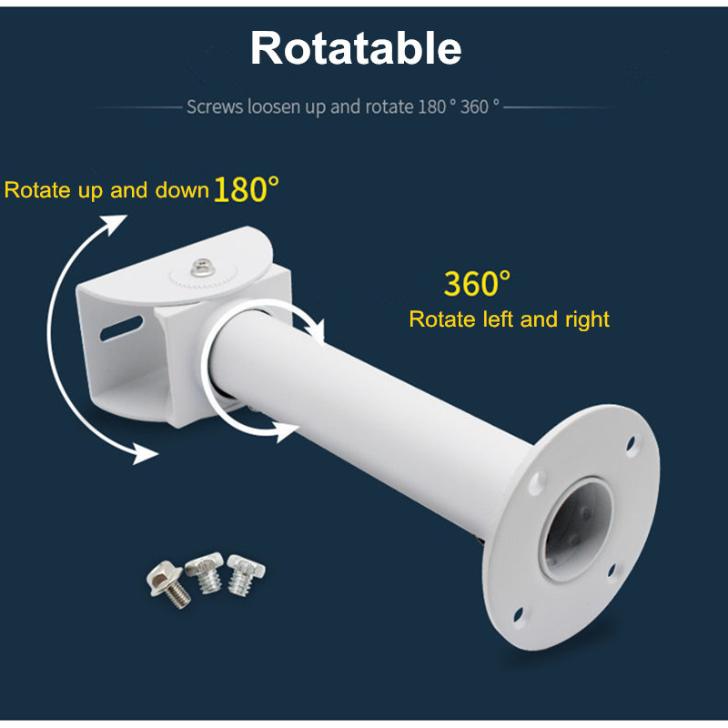 IStyle Aluminum Alloy Security CCTV Bullet Camera Ceiling Mounting Bracket Lengthening Thick Straigh