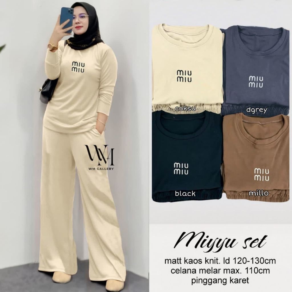 ada grup reseller tanyakan admin alya store MIYYU SET WM 19 alya store