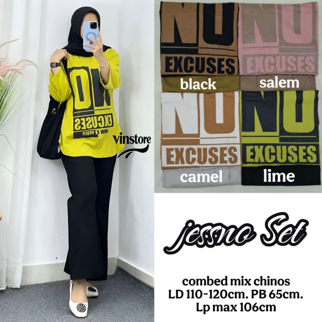 ada grup reseller tanyakan admin alya store JESSNO SET VINSTORE 24 alya store