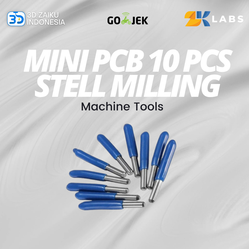 Mini PCB 10 pcs Drill Bits Tungsten Stell Milling Machine Tools