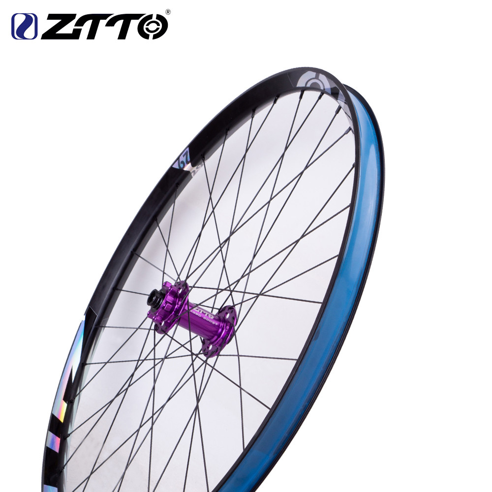 ZTTO MTB Front Wheel DR390 Tubeless Wheelset 27.5 29 32Holes sc Brake Hub AM DH Wheelset 110 Boost H