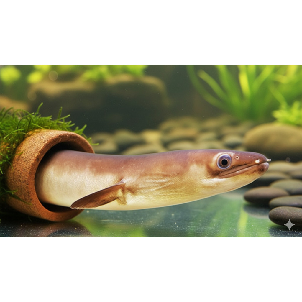 TERLARIS ReadyBibit ikan Sidat Hidup Grade A (Garansi 100%)  Benih sidat Siap Budidaya Diaquarium / 