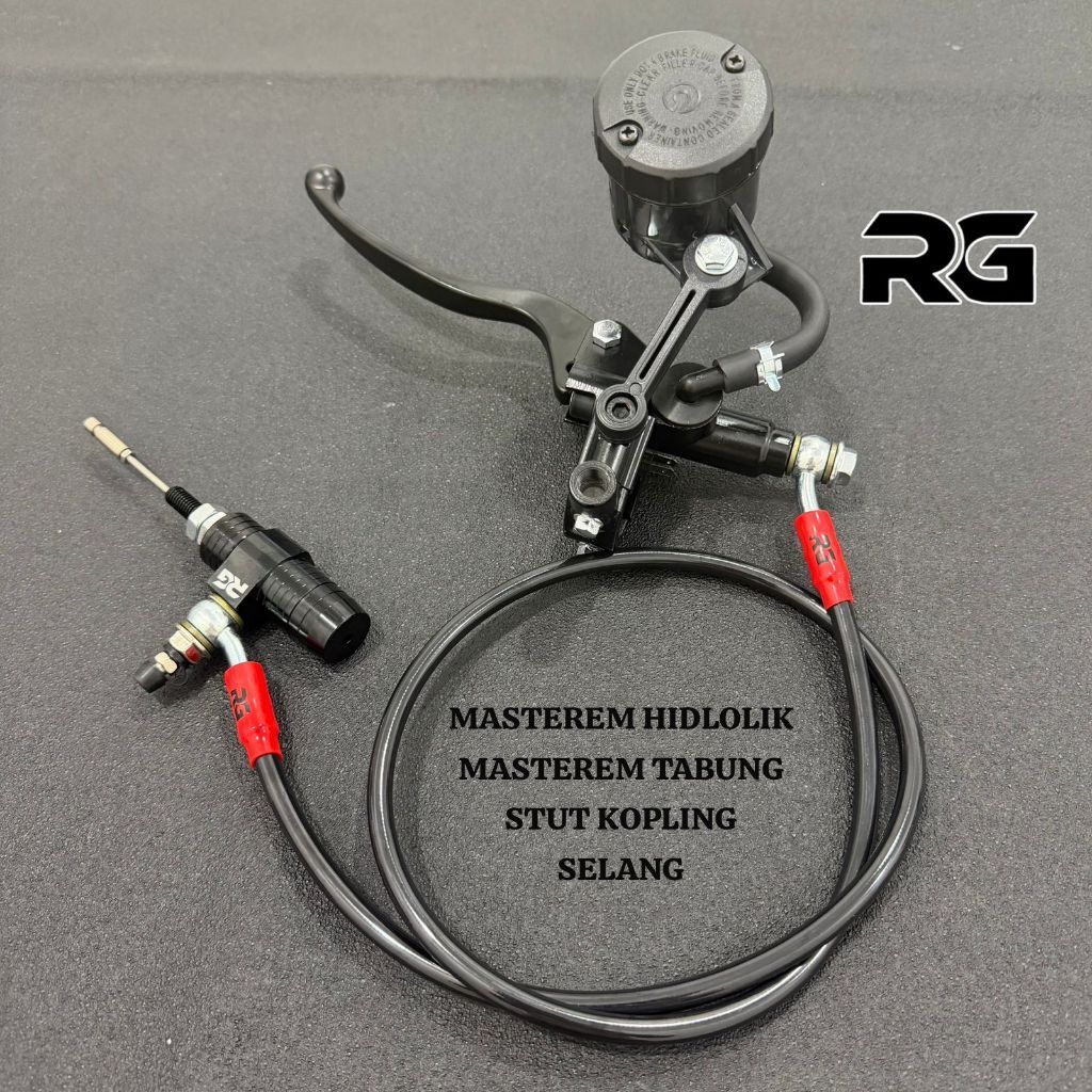 Kopling hidrolik rx king ninja cbr fu vixion klx crf gsx ninja 250 satu set stut kopling selang tabu