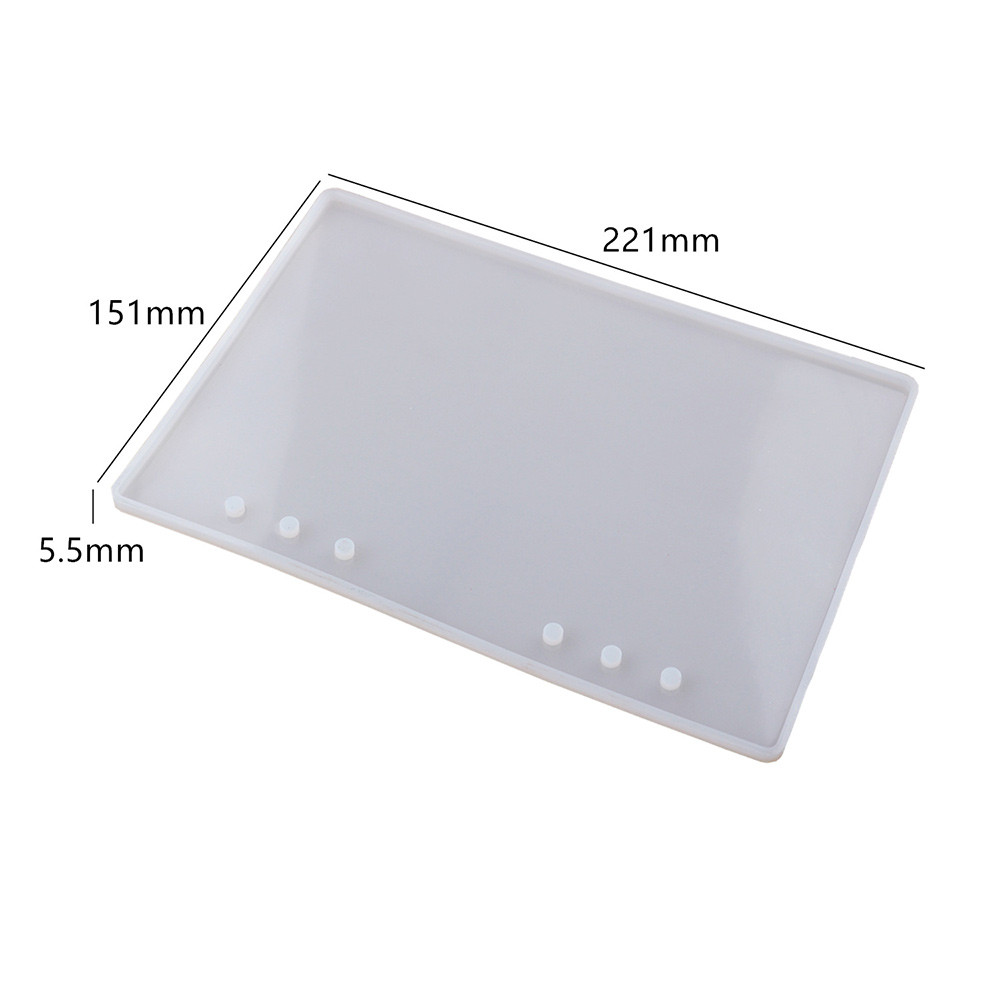 Good2Pcs Y Book Cover Crystal Epoxy Resin Mold Dragon Eye Notebook Case Mirror Silicone Mold
