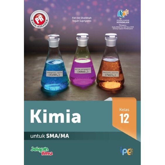 Buku Pr/Lks Kimia SMA/MA Kelas 12 Semester 1&2 Intan pariwara