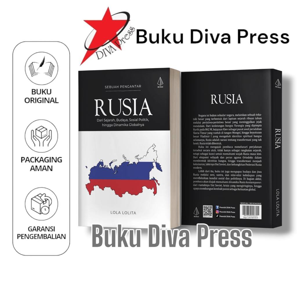 Buku DIVA Press - Buku Rusia Sebuah Pengantar - Lola Lolita - IRCiSoD
