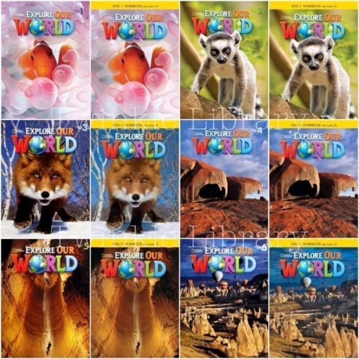Buku Explore Our World Level 1 2 3 4 5 Students Workbook - Student's Book, 1 - Student's Book, 5 - T