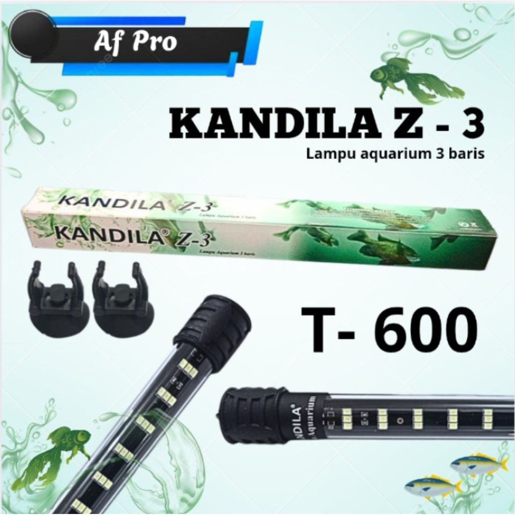 LAMPU KANDILA Z3 T 600 LED AQUARIUM AQUASCAPE