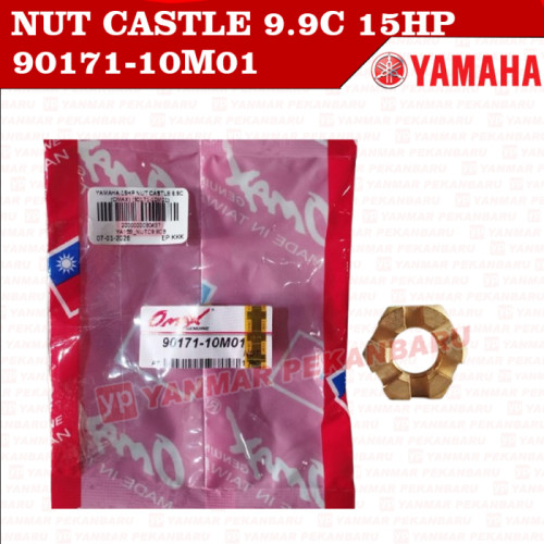 15HP Mur Nut Castle 90171-10M01 Mesin Tempel Yamaha Speed Boat 15PK Omax