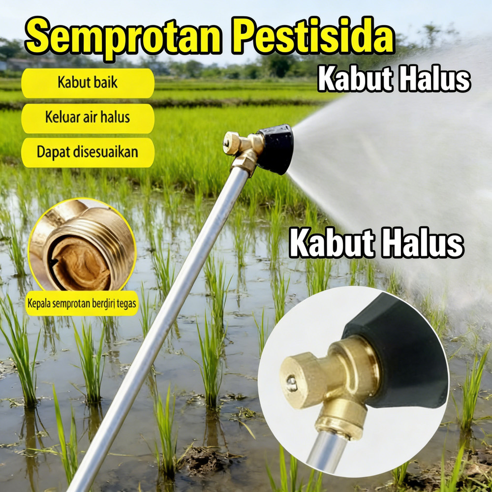 Elektrik Siklon Tangki Sprayer Black Mesin Pertanian Automize Sprayer Nozzle Sprayer
