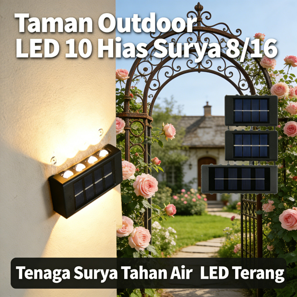 Taman Hias Outdoor LED Surya 16