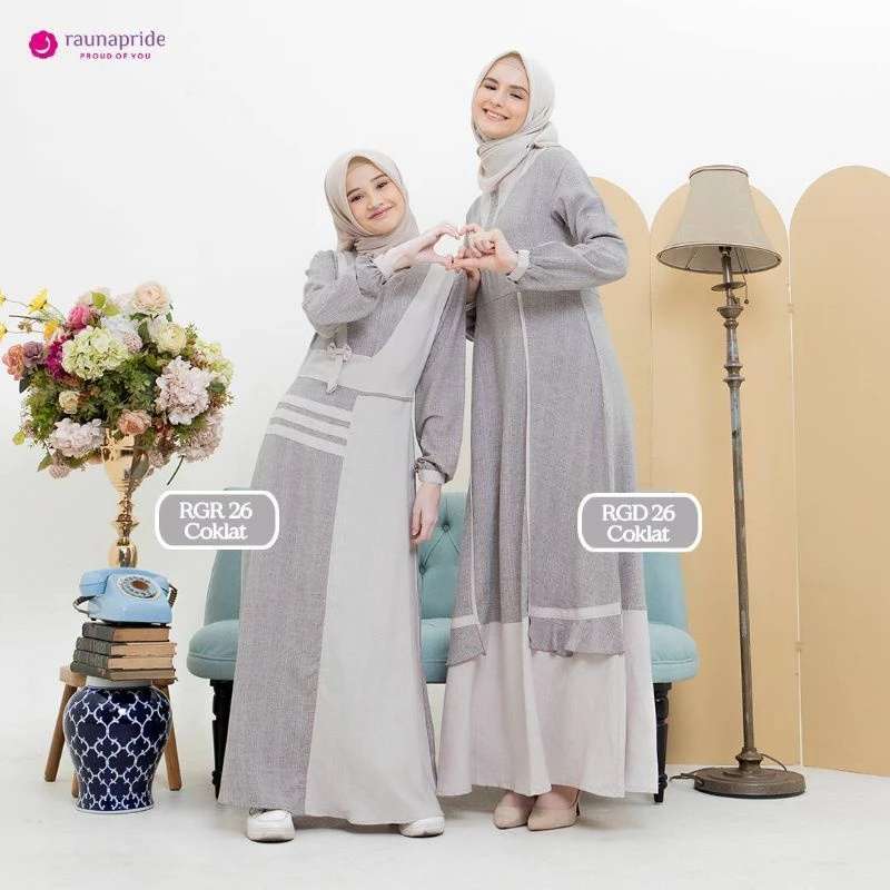 RAUNA GAMIS REMAJA RGR 26 COKLAT