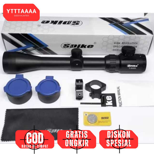 Teleskop Jarak Jauh Anti Getar 3 9x40EG telescope