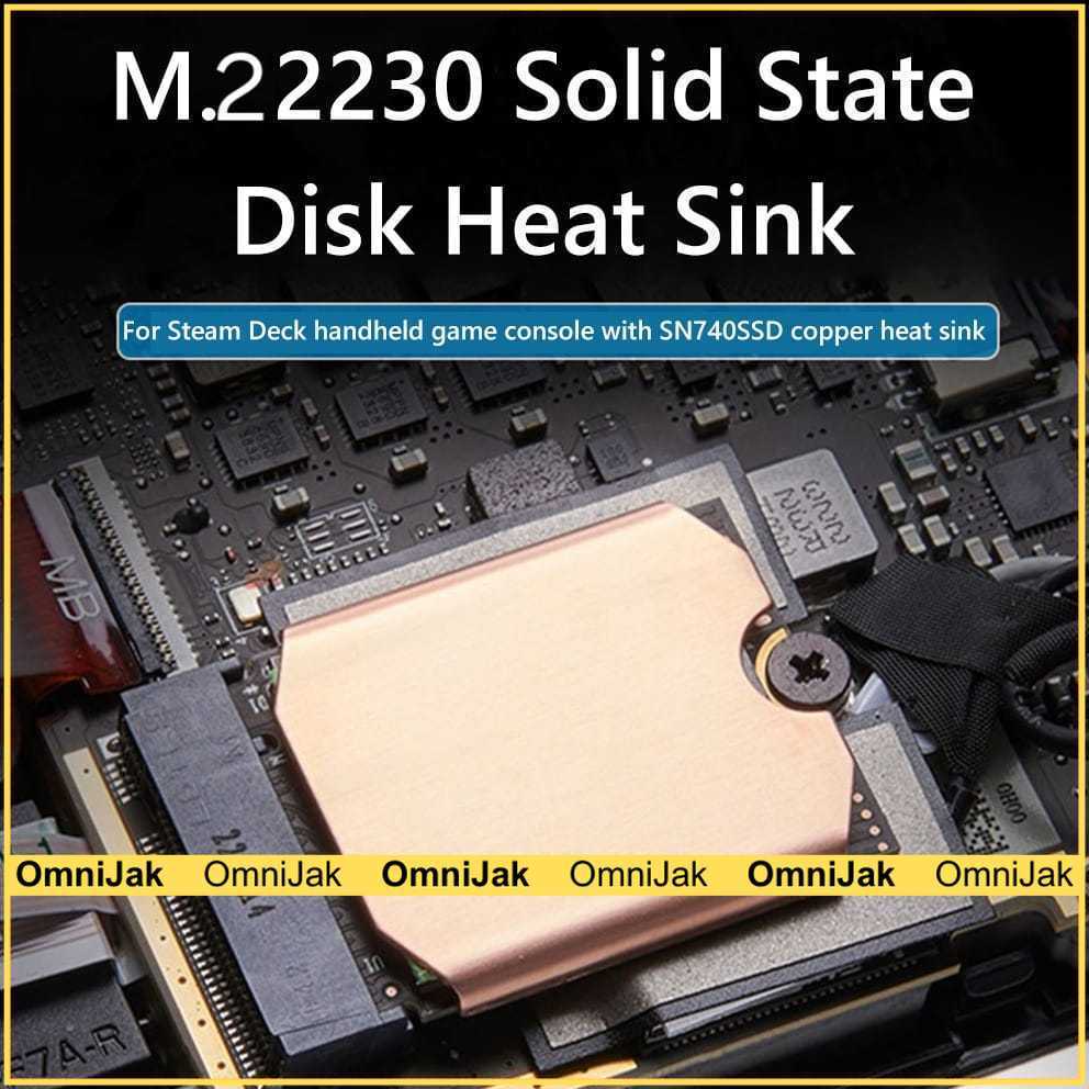 Heatsink SSD M.2 2230 NVMe Console Game Copper Cooler - TN30