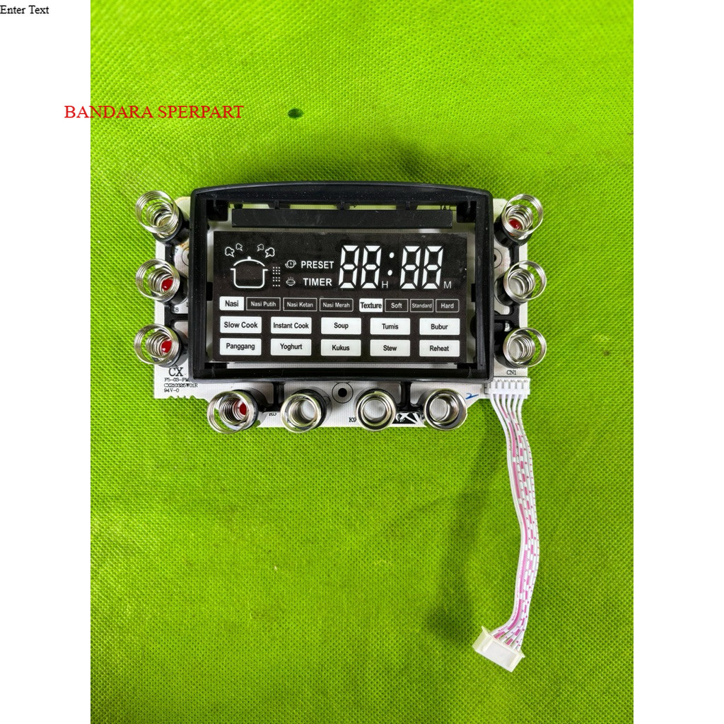 Modul Pcb Display Rice Cooker VIENTA NSC Cooker New Smart Low Carbo Original