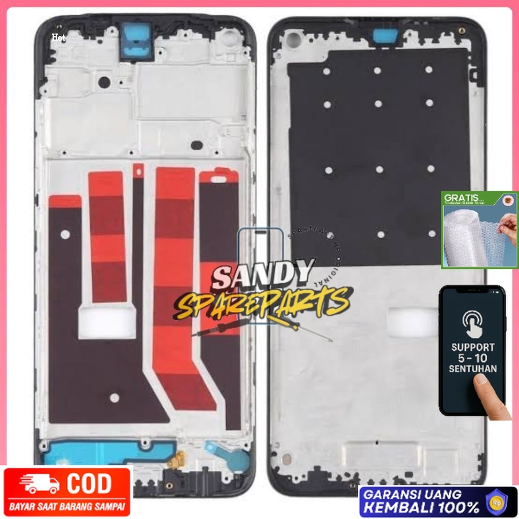 GROSIR FRAME LCD OPPO A31 A15 A53 A52 A92 A5 A9 ORI BAWAAN COPOTAN SET GETAR ON OFF