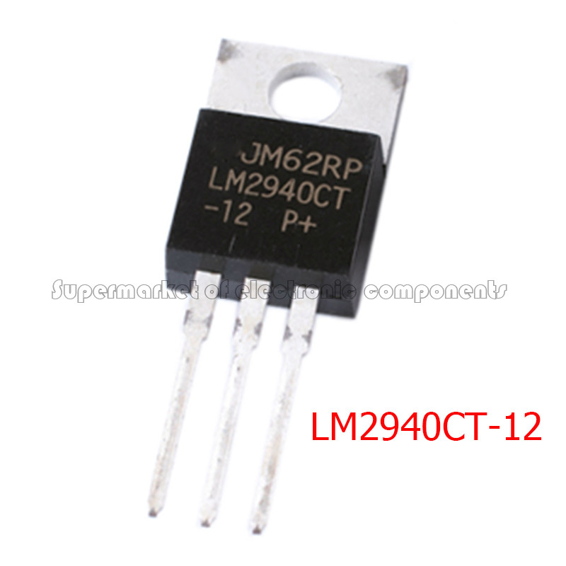 10PCS LM2940CT-12 12V LM2940  LM2940CT-5.0 5V PMIC - Voltage Regulator - Linear/voltage Regulator IC