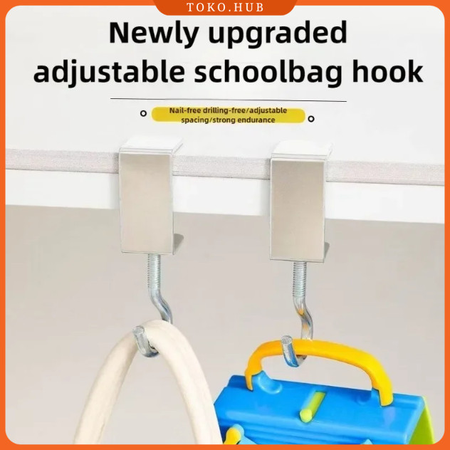 Trebalen Gantungan Meja Serbaguna Adjustable Hook Holder 1 PCS - TB1