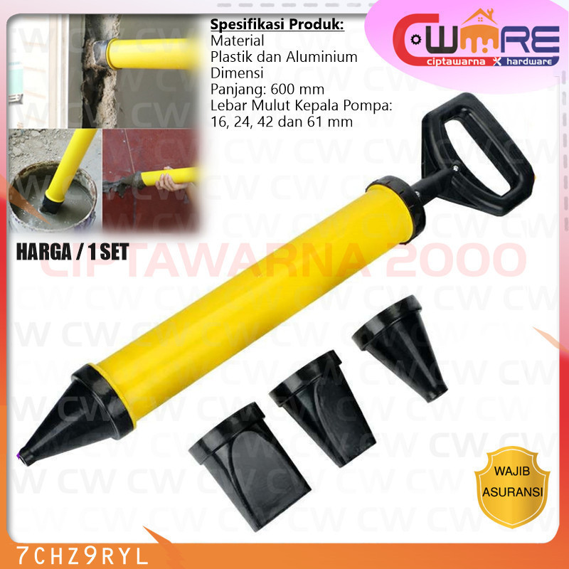 Pompa Adukan Semen Pasir acian Sprayer Mortar Tukang Bangunan - BDB CW2H