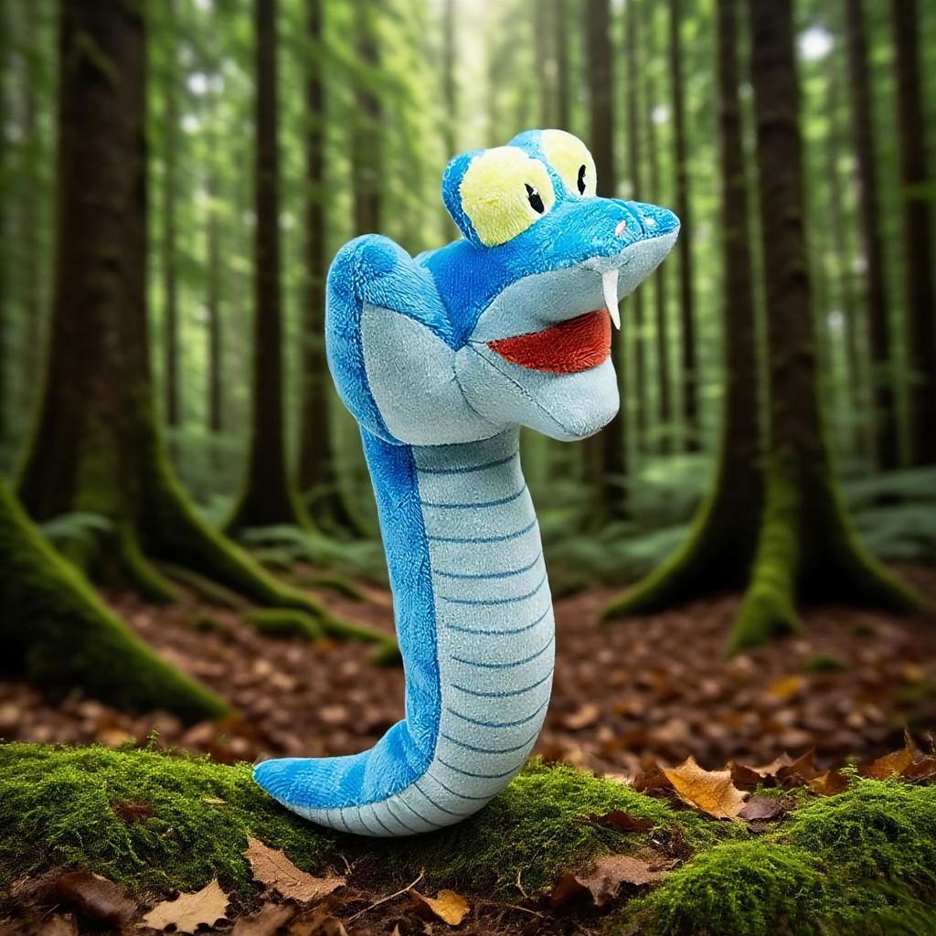 Boneka Plush Zootopia 2 Gary Snake Mainan Plush Bentuk yang Dapat Dicetuk