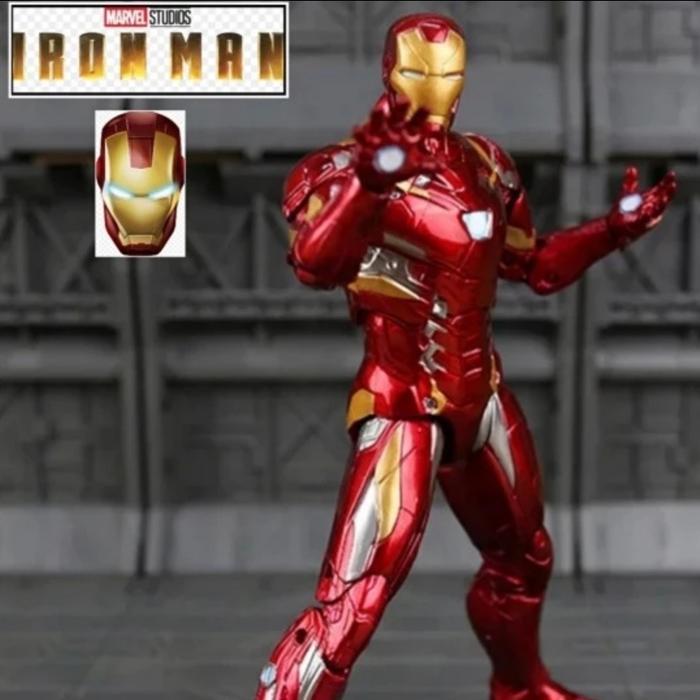 Mawar wangi Action Figure Iron Man Mark 50 Recast - IRON MAN B