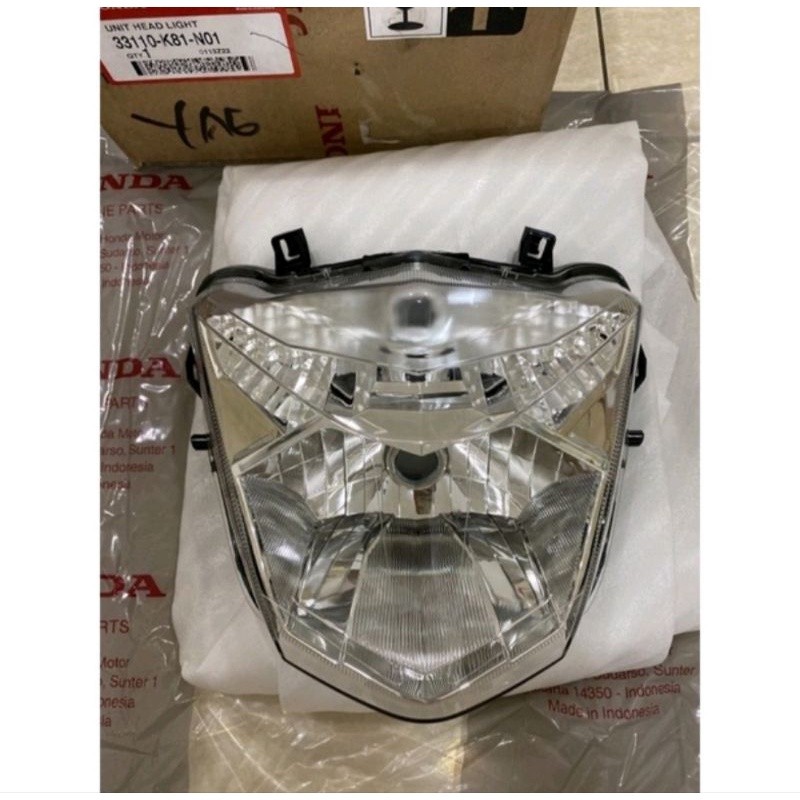 Reflektor Lampu Depan Honda Beat Fi ESP K81 Original - Lampu Depan Beat Fi K81 Ori