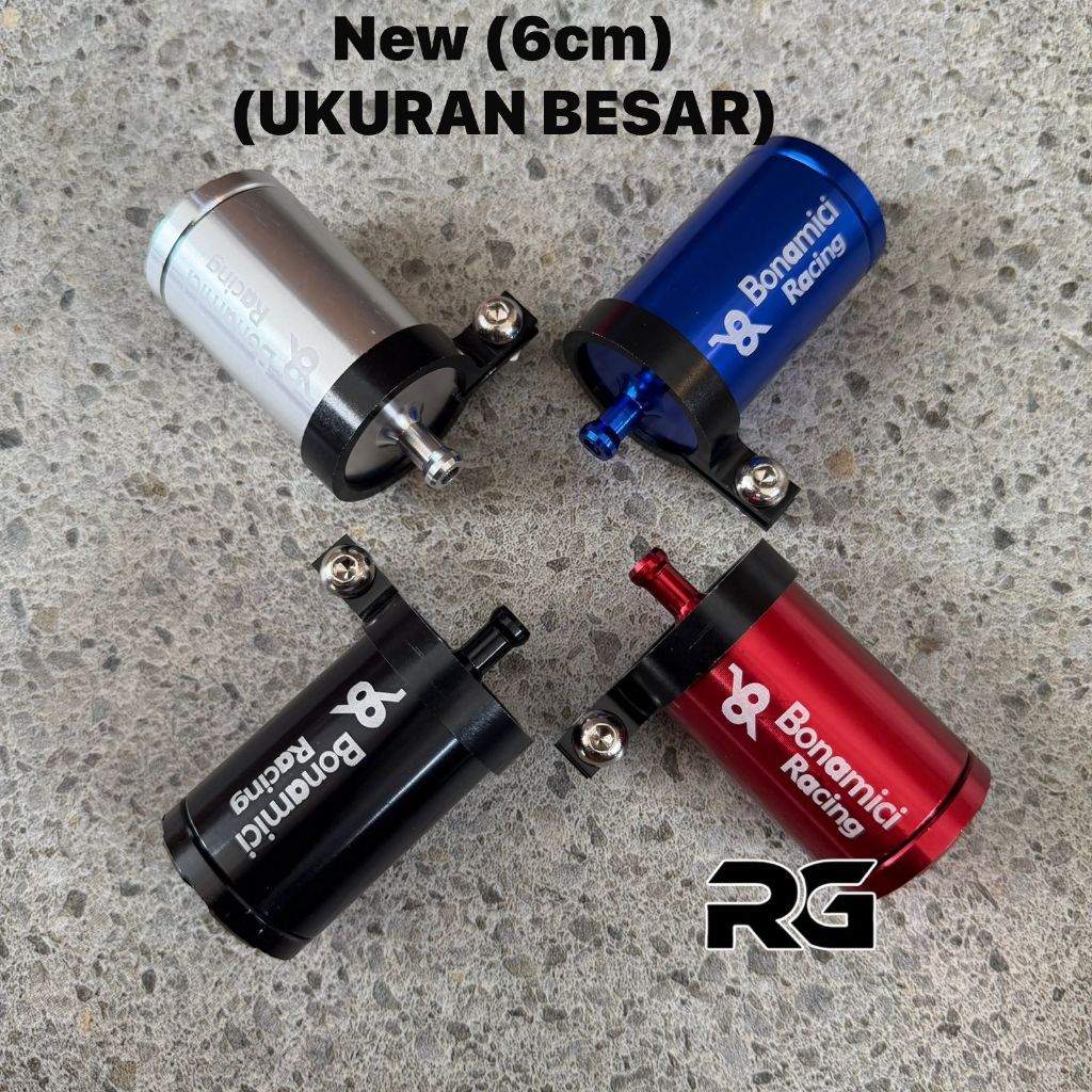 BIG TABUNG MINYAK REM TABUNG MASTER REM ATAS / DEPAN ORIGINAL BONAMICI RACING TABUNG BESAR MASTER RE