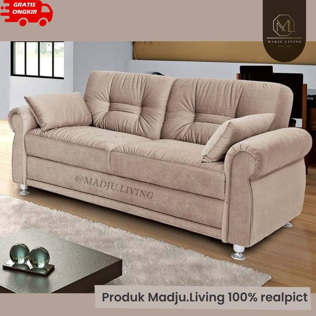 sofa kancing/sofa tamu/sofa minimalis