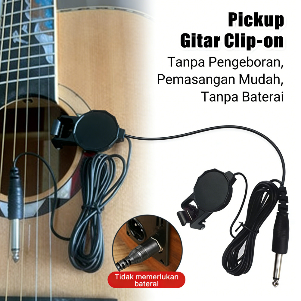 Pick-up akustik gitar spul tempel clip-on Spul Pick Up acoustic/sepul gitar pick up